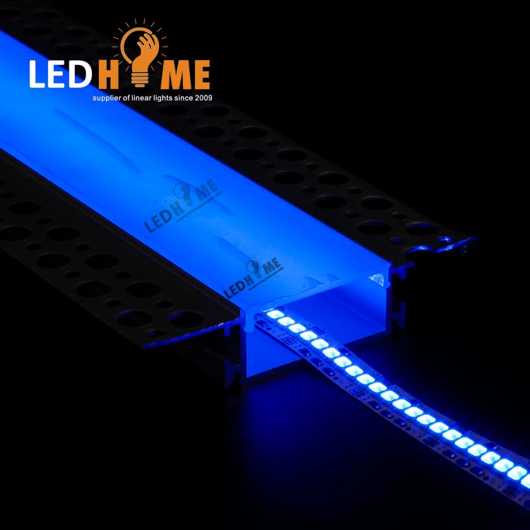 Aluminum Linear Lighting Frameless LED Linear with Flexible Strip Surface / Recessed
