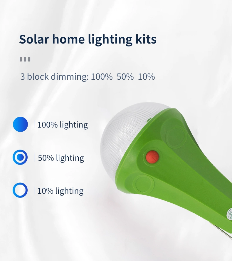 High Quality Product, Mini Home Solar Lighting System Kit /for Lighting and Mobile Charging