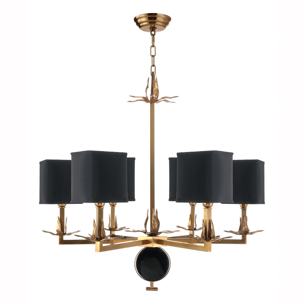 Modern Copper Pendant Lighting with Blue Shade for Living Room Lighting (WH-PC-15)