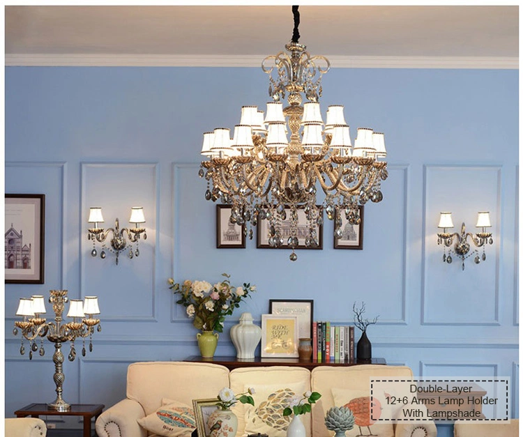 Contemporary Glass Chandelier for Home Lighting Wh-Cy-127