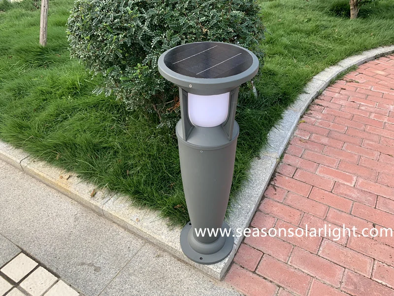 High Lumen LED Landscape Solar Powered Outdoor Garden Lights with Warm+White LED Lights