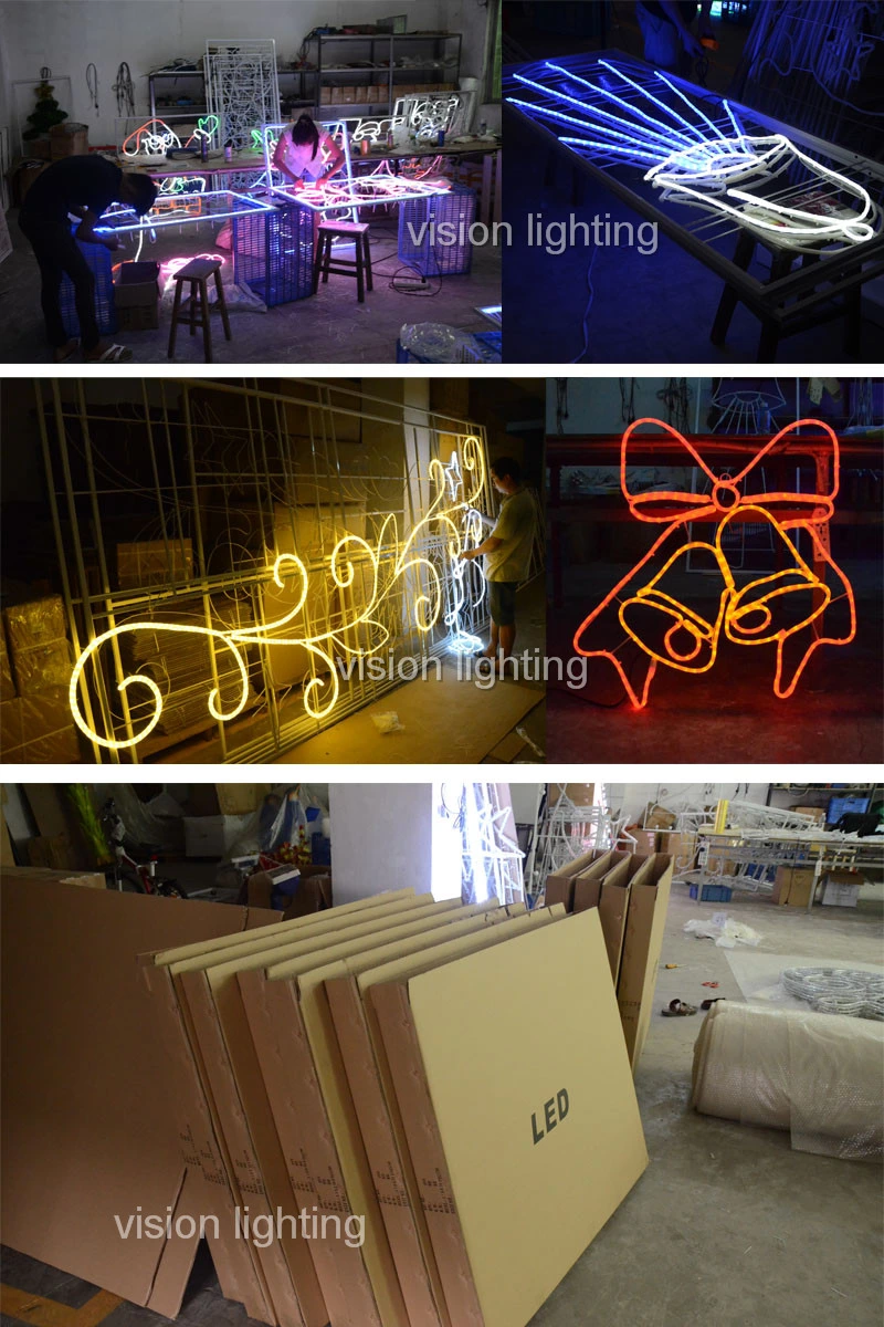 Chistmas Light and Decor Motif Design Lighting