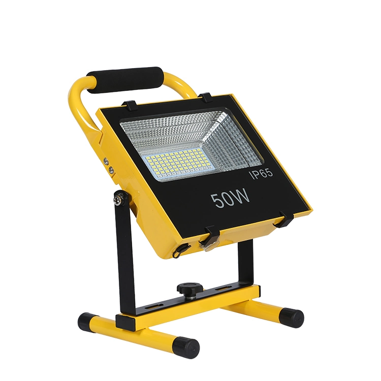 Outdoor Lighting SMD 50W Portable High Output Multi Color LED Flood Lights Rechargeable LED Flood Lighting
