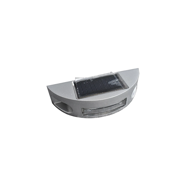 Arc Aluminum Alloy Solar Road Stud Light Waterproof Solar LED Deck Pier Light