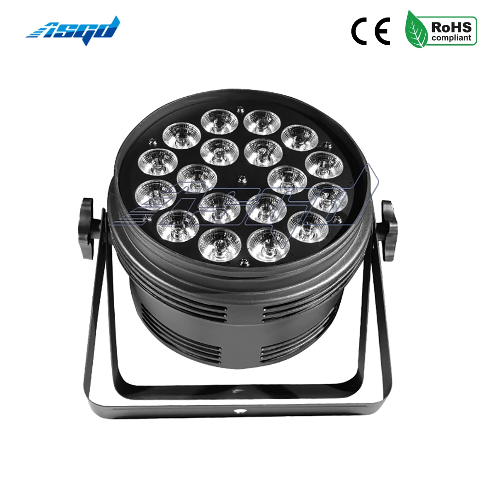 RGBW 4 in 1 LED PAR Lighting 18X12W DMX Stage Wall Washer