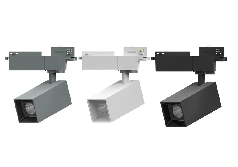 High CRI LED Track SpotlightLED Track LightLED Track LightLED Track SpotlightTrack Light4-wire 3-way 15W 28W 42W COB LED Track Light