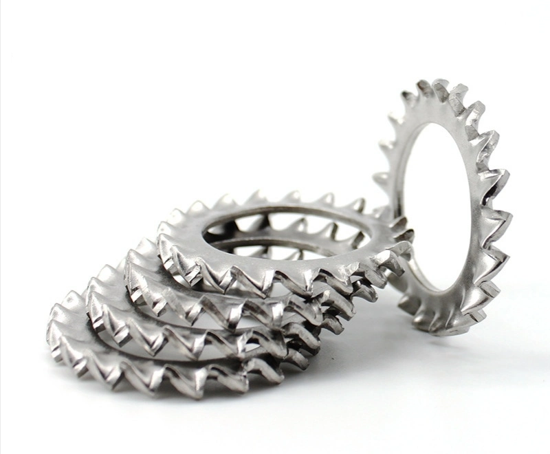 Fastener/Washer/External Tooth Washer/Lock Washer/DIN6797/External Serrated Tooth Washer/Zinc Plated/Black