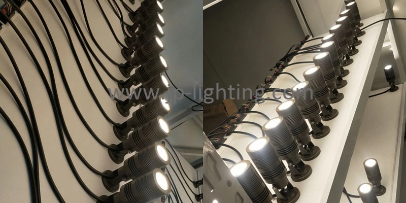 Aluminum Outdoor LED Spot Light Spike Light 14W LED Projector Light Fecade Light DC24V LED Garden Spot Light Landscape Light with Anti-Glare Hood Optional