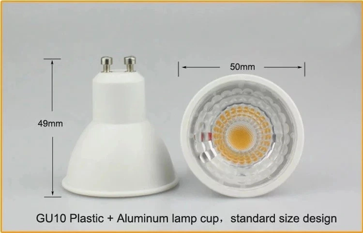 Ce UL Saso Remote Control 5W COB GU10 LED Spotlight Bulb Made in China for Home & Business Exterior Lighting From Best Distributor Factory