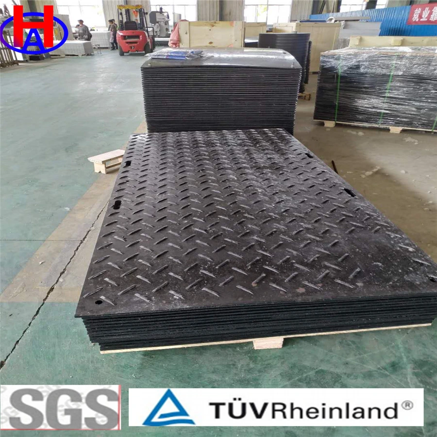 Ground Protection Mats HDPE Mat Plastic Sheet HDPE Ground Protection Plastic Mats PE Ground Sheet