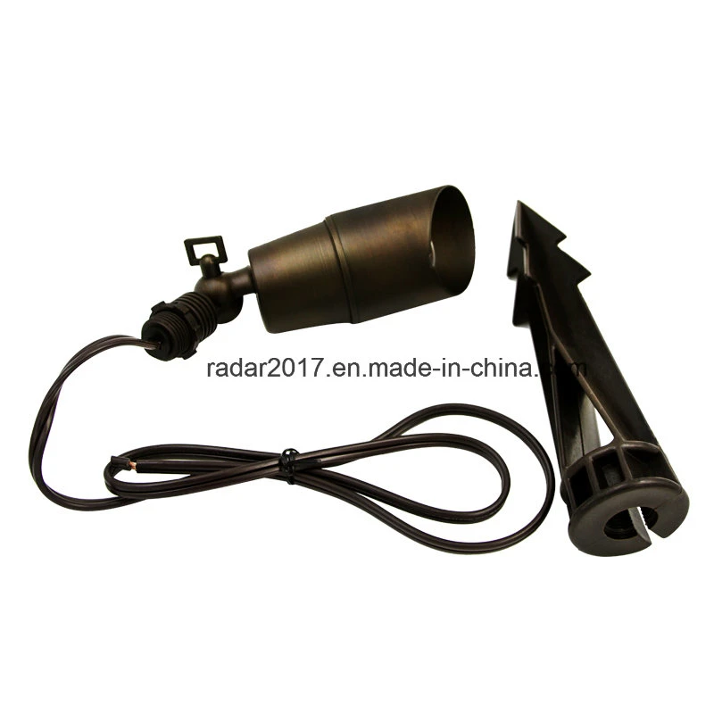 LED lighting outdoor spotlight cast copper