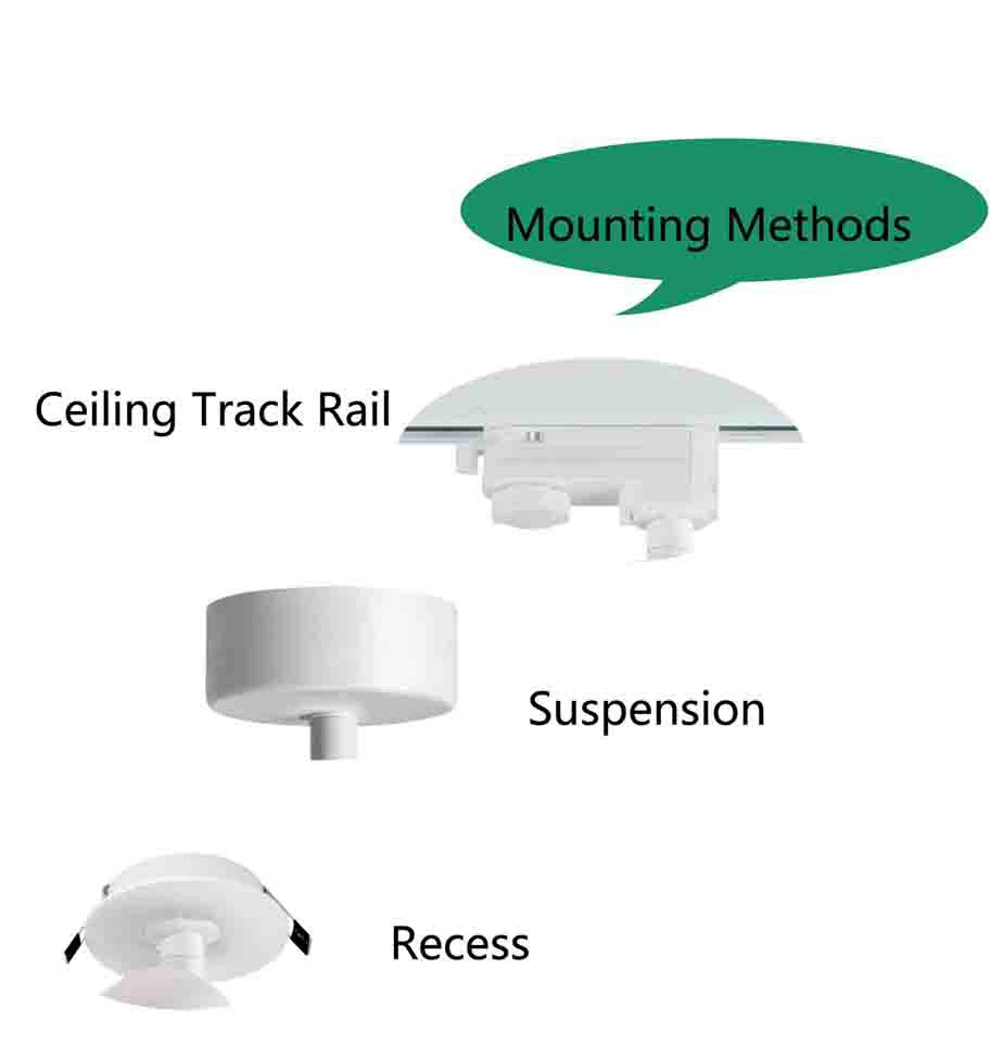 Studio Lighting LED COB CREE Commercial LED Track Lighting Energy Saving Lamp