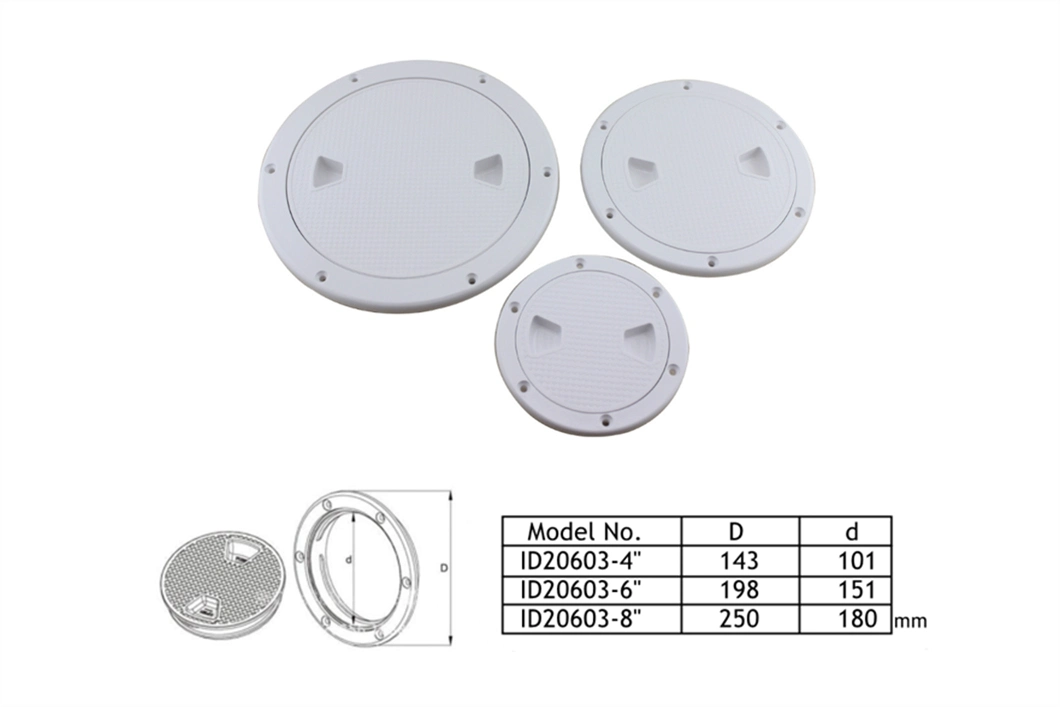 Heavy Duty 316 Marine Grade Stainless Steel Boat Deck Plate Hatch