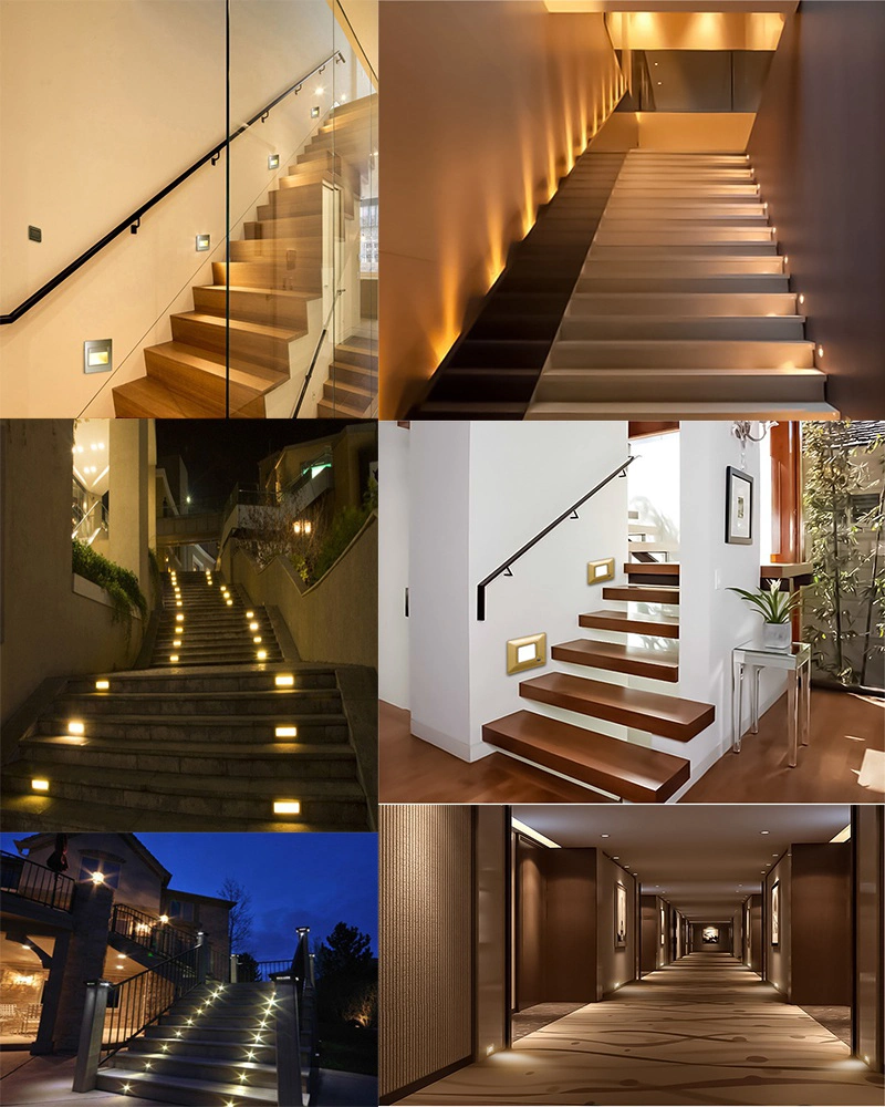 LED New Style LED Footlights LED Stair Light Floor Corridor Lamps Floor Corridor Lighting LED Step Light Wall Light Distributor