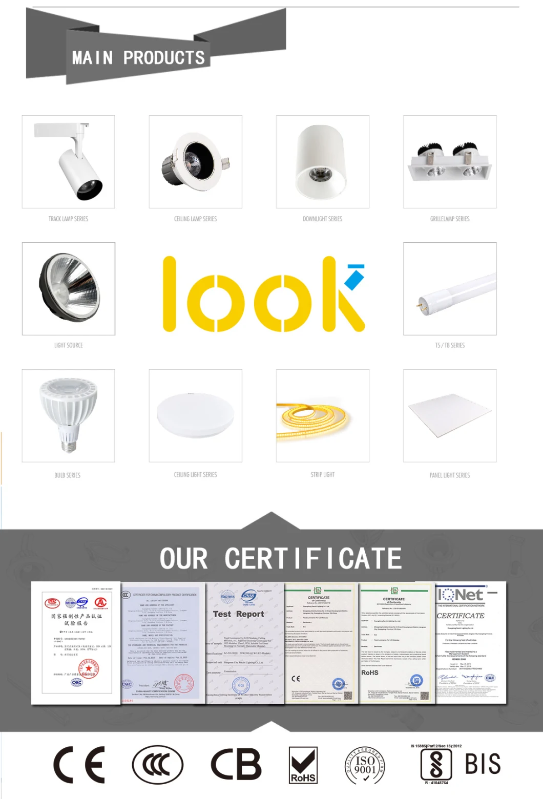 Factory Price LED Light Source Design Lighting Down Light Cover