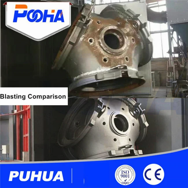 Roller Conveyor Steel Tube Outer External Shot Blasting Machine