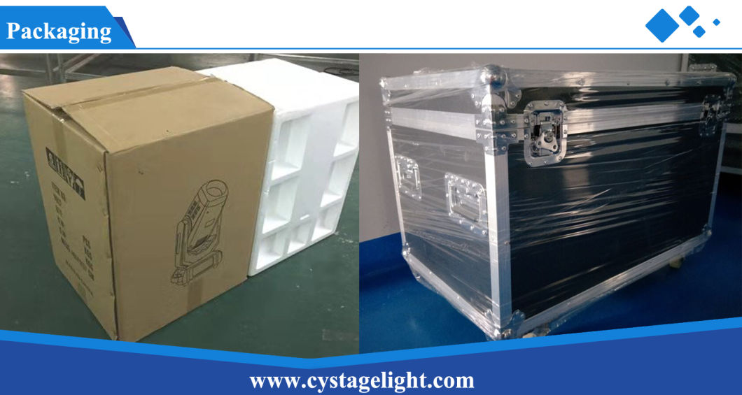 Professional Show/Stage Lighting 280W 10r Beam/Spot/Wash Moving Head Lighting
