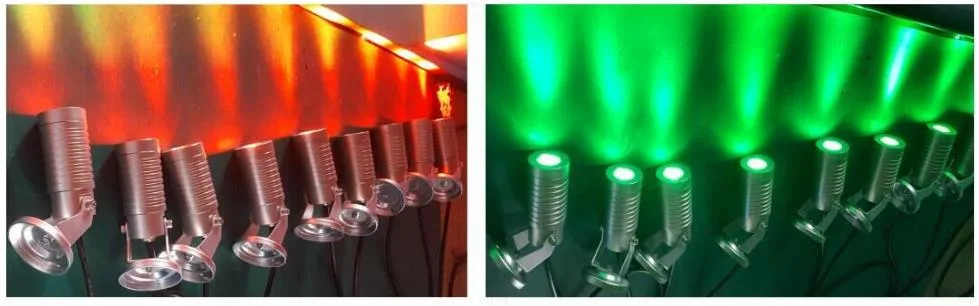 6W RGBW Garden Light Outdoor Landscape Lights