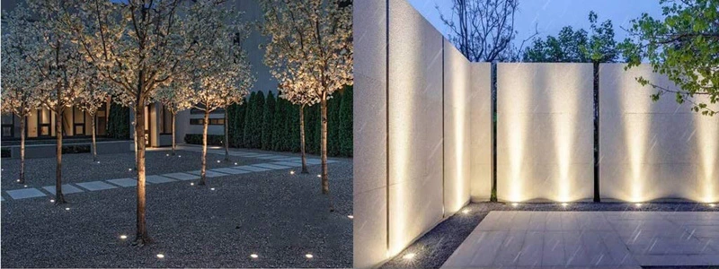 IP67 Inground Light LED Buried Light Step Light Deck Light Outdoor LED Underground Light with Stainless Steel Front Cover