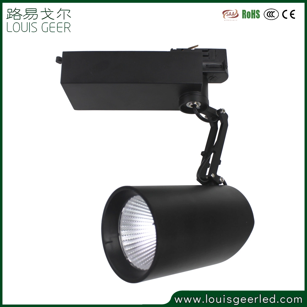 2021 China Manufacturer Commercial Dimmable Track Lighting Adjustable 15W 35W LED Track Light for Interior Decoration