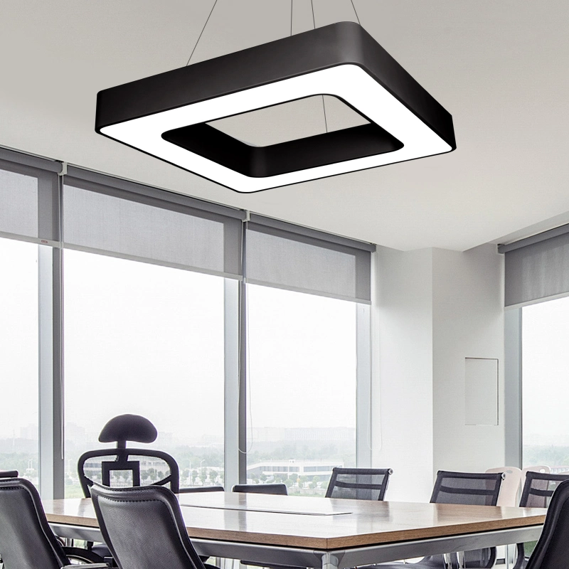 800*800mm Office Lighting Square LED Linear Lighting Different Colors