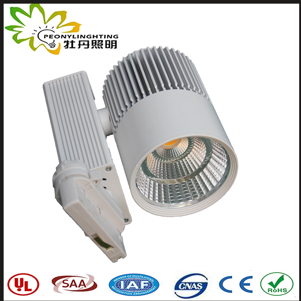 High Quality AC100-265V Top Sales LED 45W Track Spotlight 6500K