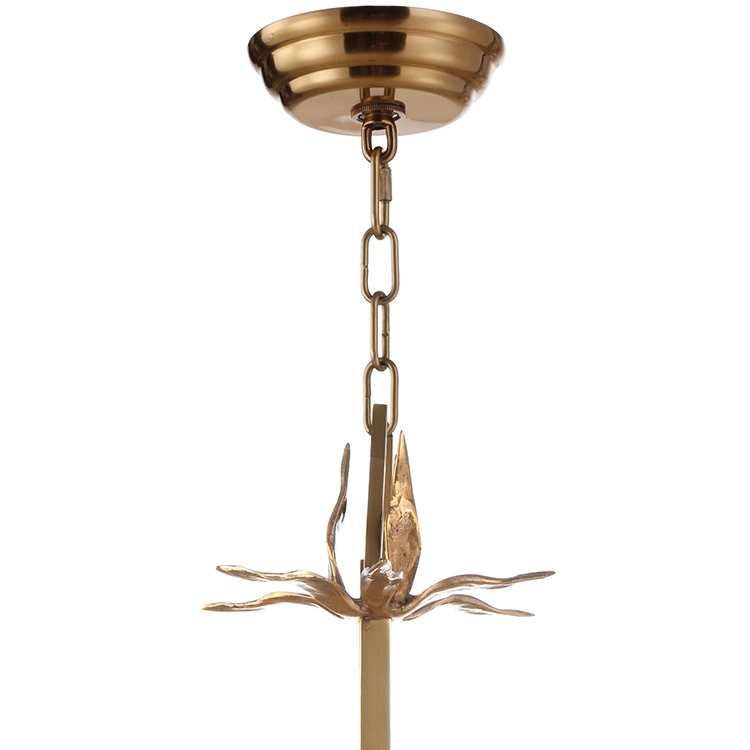 Modern Copper Pendant Lighting with Blue Shade for Living Room Lighting (WH-PC-15)