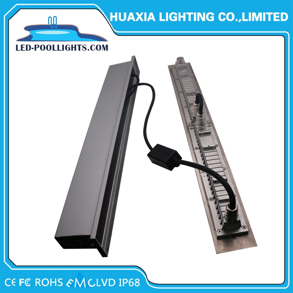 2200lm 635mm 48watt 316ss Recessed LED Underwater Lighting