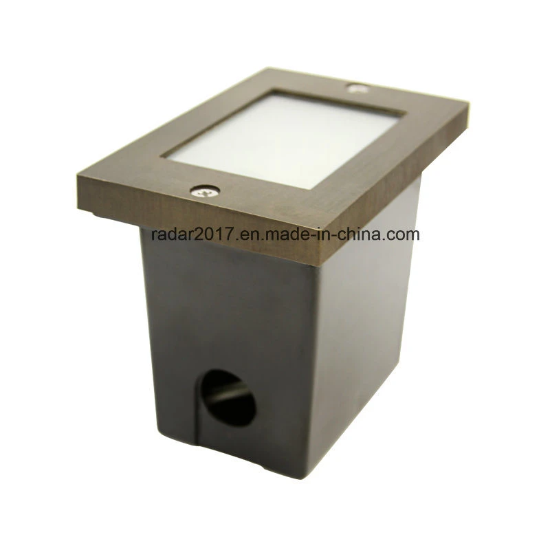 Die Cast Brass Outdoor LED Stair Lighting Fixtures